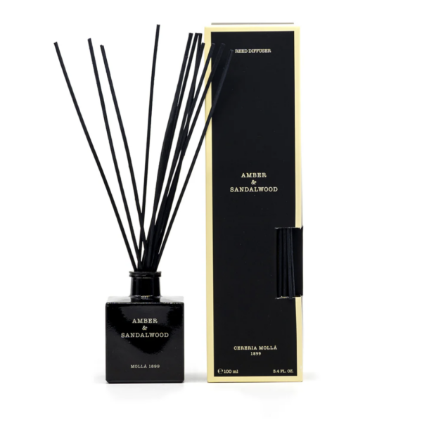 MIKADO PREMIUM 100ML AMBER & SANDALWOOD/NEGRO NEGRO